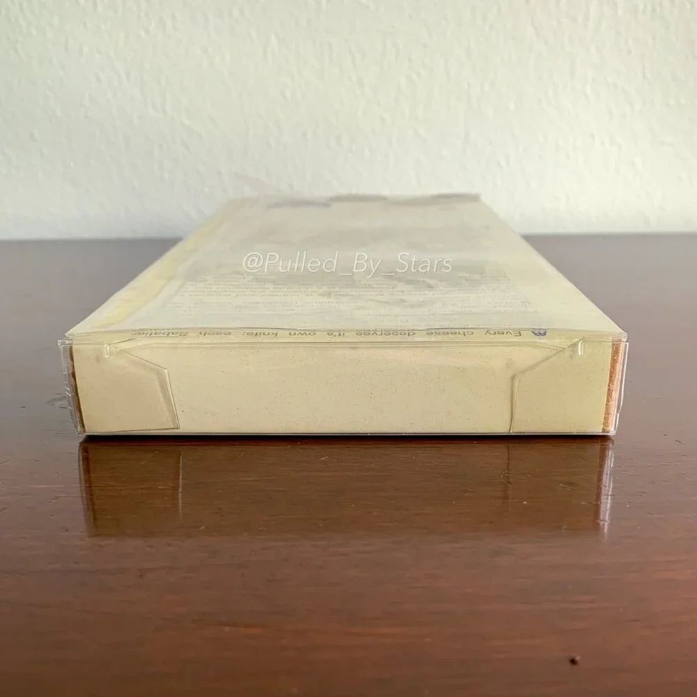 New Vintage Deadstock SABATIER Laguiole 3 Piece Rosewood Cheese Set in Wood Tray - Picture 11 of 16